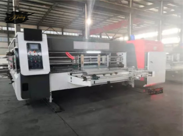 Corrugated Cardboard Flexo Three Printing Slotter Die-cutter Machine